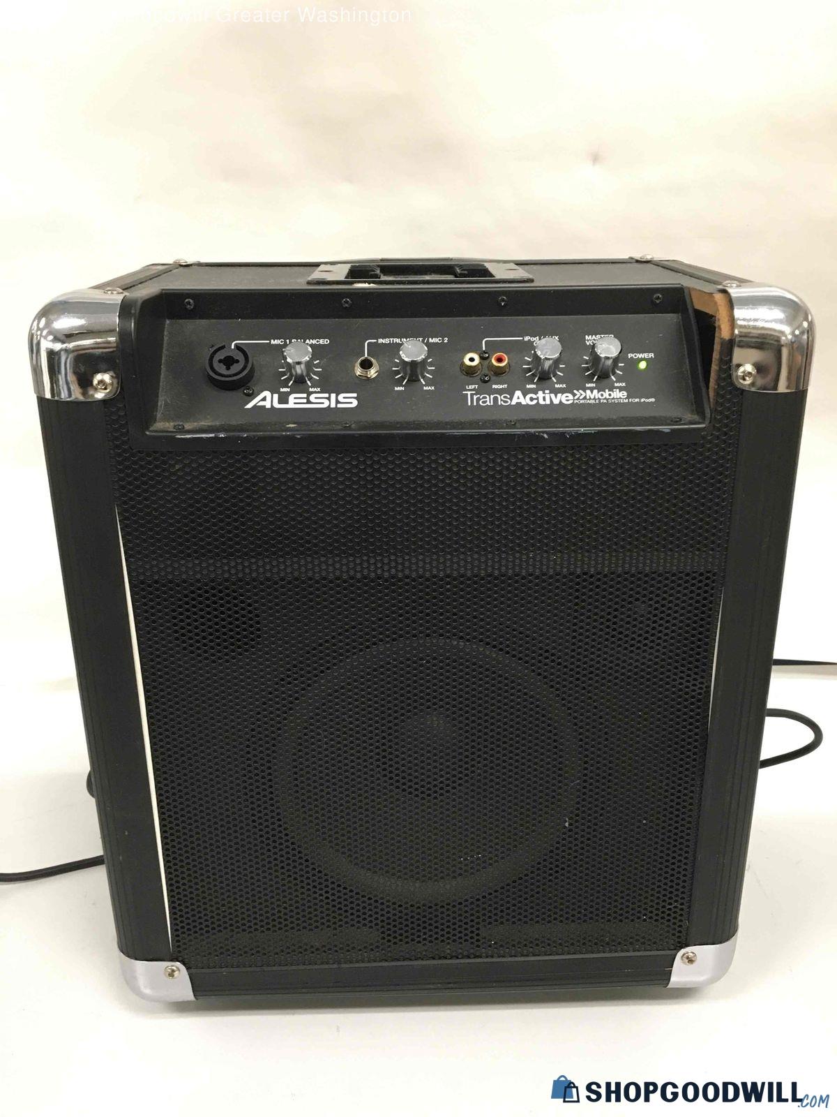 Alesis Transactive Portable PA System - shopgoodwill.com