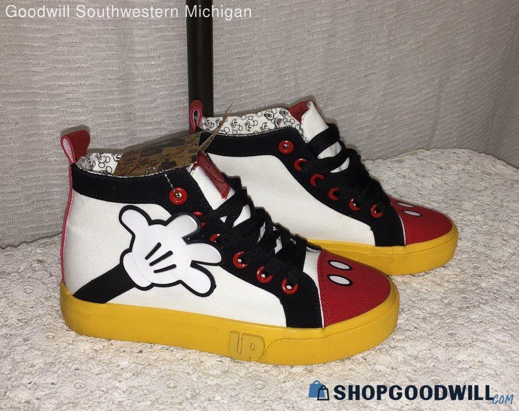 Disneyground Up Mickey Mouse High Top Sneakers Size 1