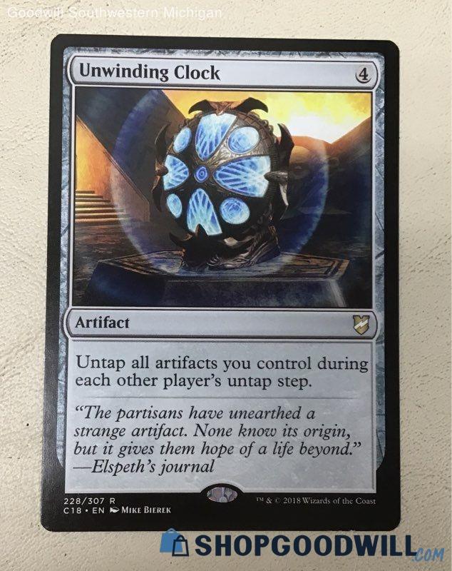 Unwinding Clock (Magic Commander 2018) | ShopGoodwill.com