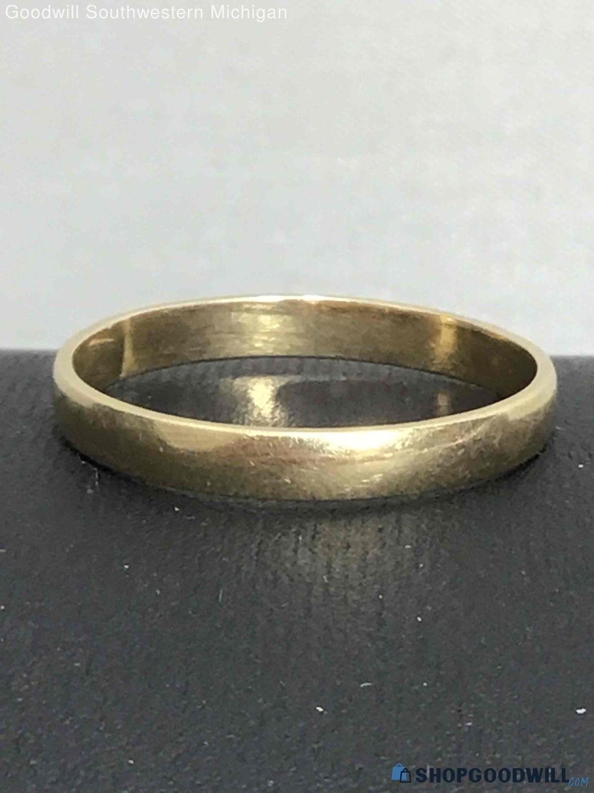 12k Gold Non Standard Karat Band - shopgoodwill.com