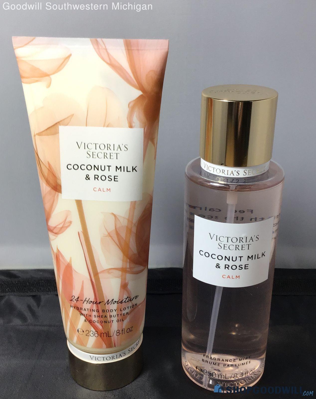 Victoria S Secret Coconut Milk Rose Spray And Lotion Shopgoodwill Com