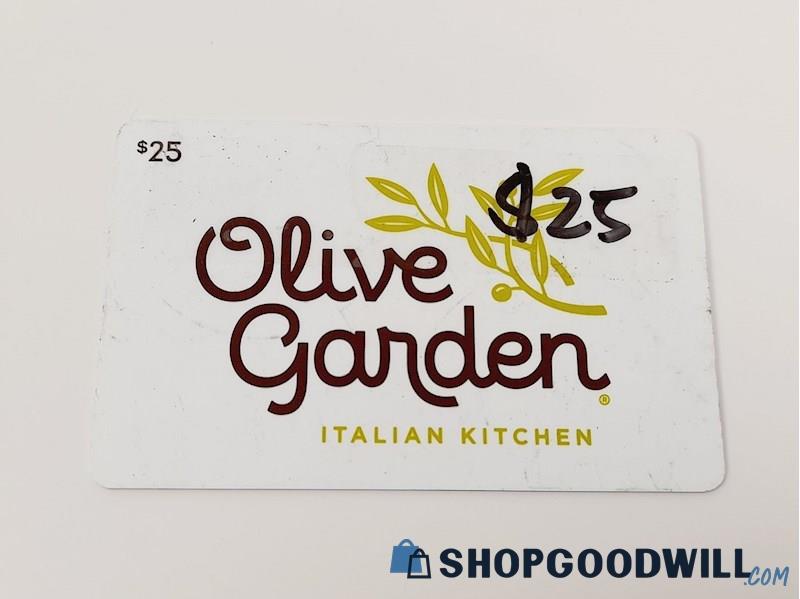 25 Olive Garden Gift Card ShopGoodwill Com   Dce21110 Ea4b 473d A8fa 55eb43886fb7dall 01071 