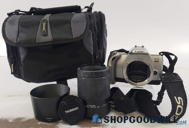 Canon Eos Rebel Ti Film Camera W Case Shopgoodwill Com