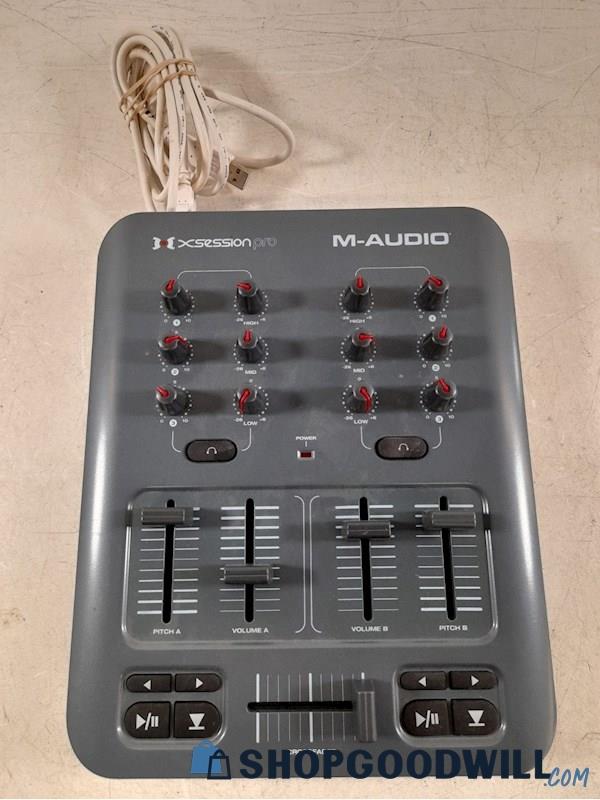 M-audio Xsession Pro Usb Dj Mixer | ShopGoodwill.com