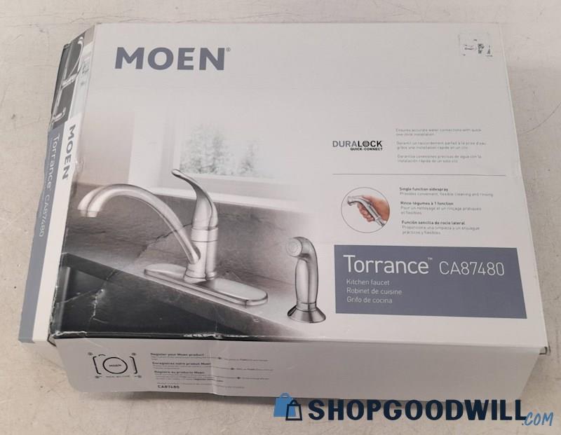 Moen Torrance Ca87480 Chrome Finish Faucet W/hardware | ShopGoodwill.com