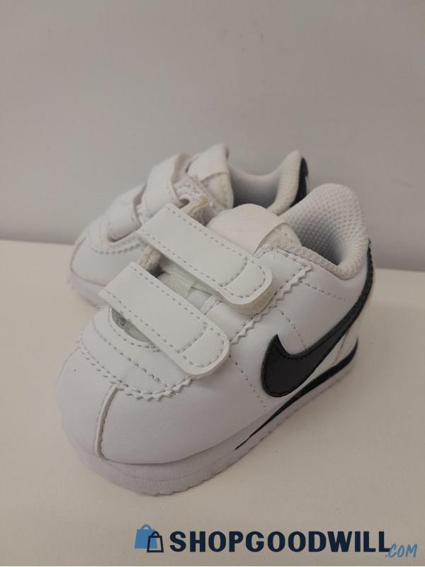 Nike Kids Cortez Basic Sl Td White Size 2c Shoes | ShopGoodwill.com