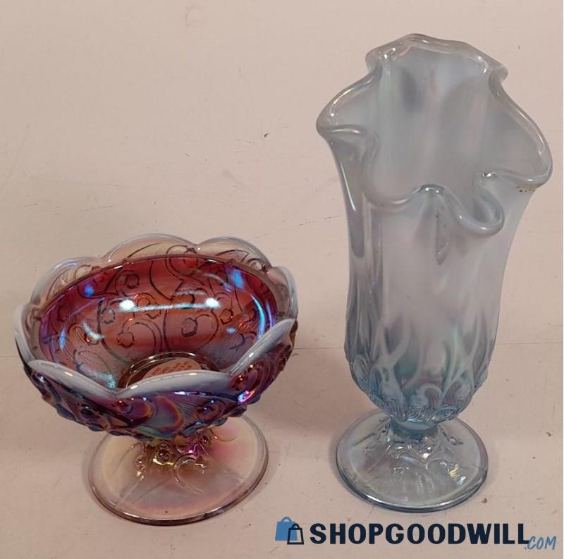 Fenton Plum Opalescent 