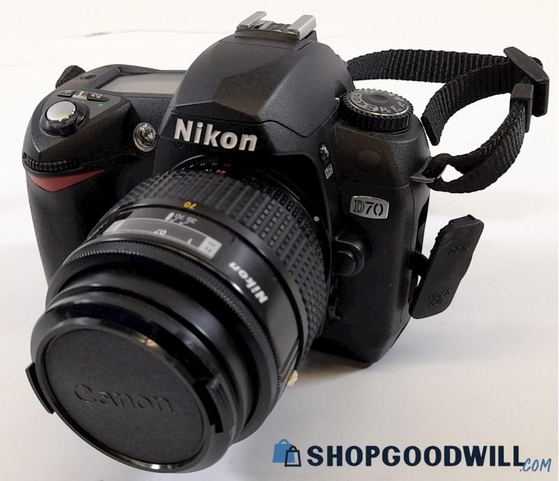 Nikon D70 Digital Camera w/ Nikkor AF 35-70mm Lens - shopgoodwill.com