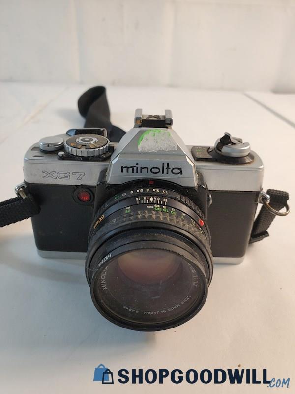 Minolta XG7 Film Camera - shopgoodwill.com