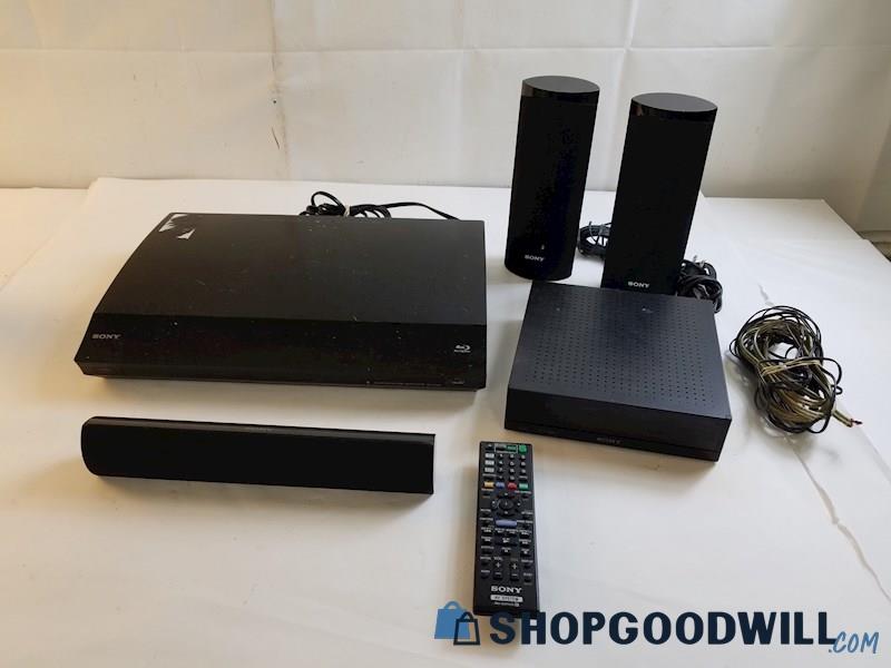 Sony Blu-Ray/DVD System BDV-E780W w 3 Speakers + Surround Amplifier ...