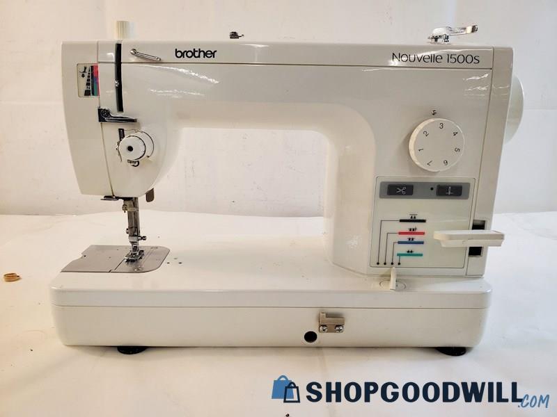 Brother Nouvelle 1500s Sewing Machine Model Pq1500s | ShopGoodwill.com