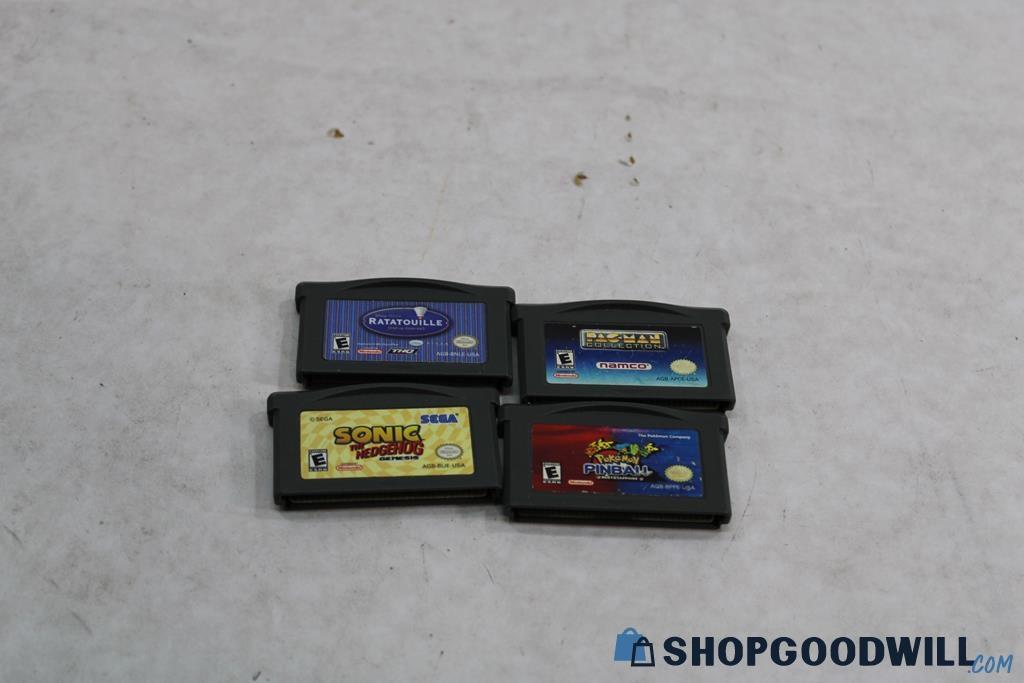 Lot of 4 Nintendo GameBoy Advance Games - shopgoodwill.com