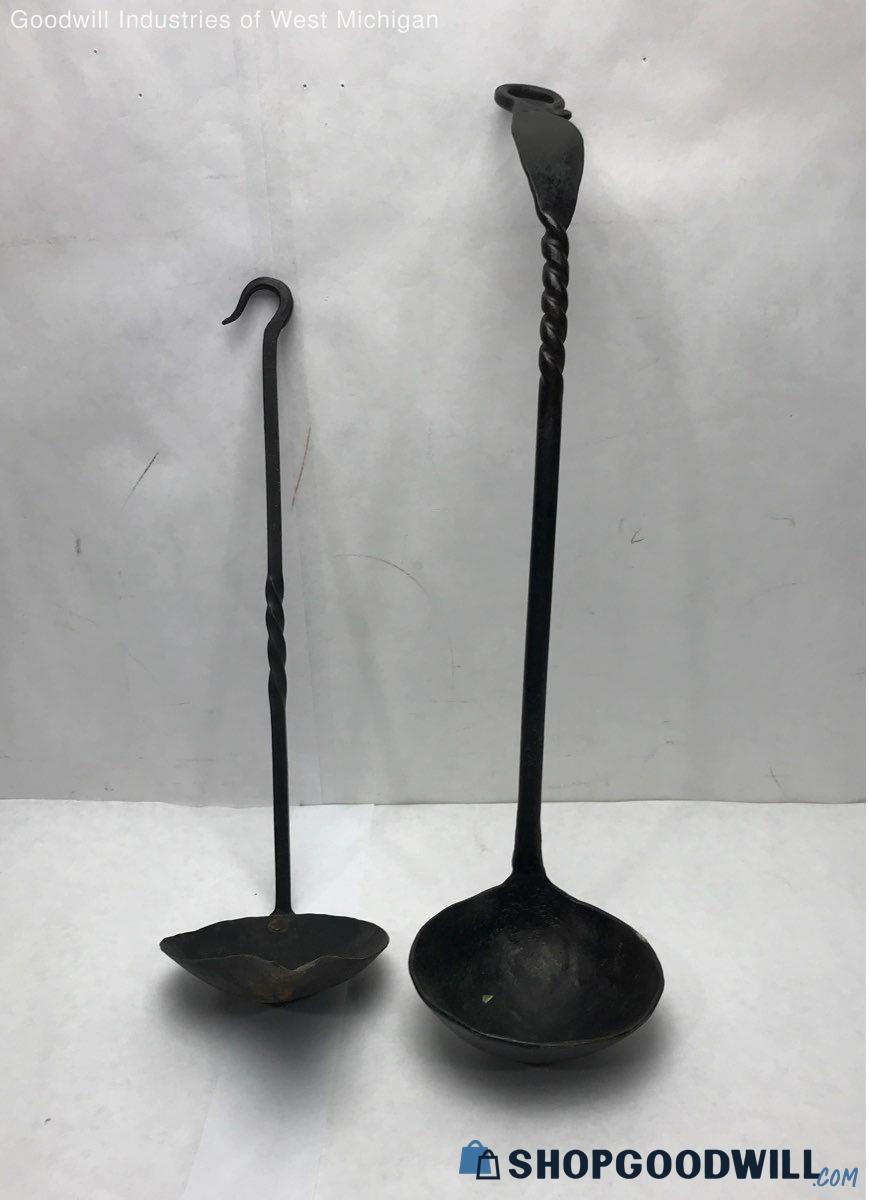 Vintage Cast Iron Ladles | ShopGoodwill.com