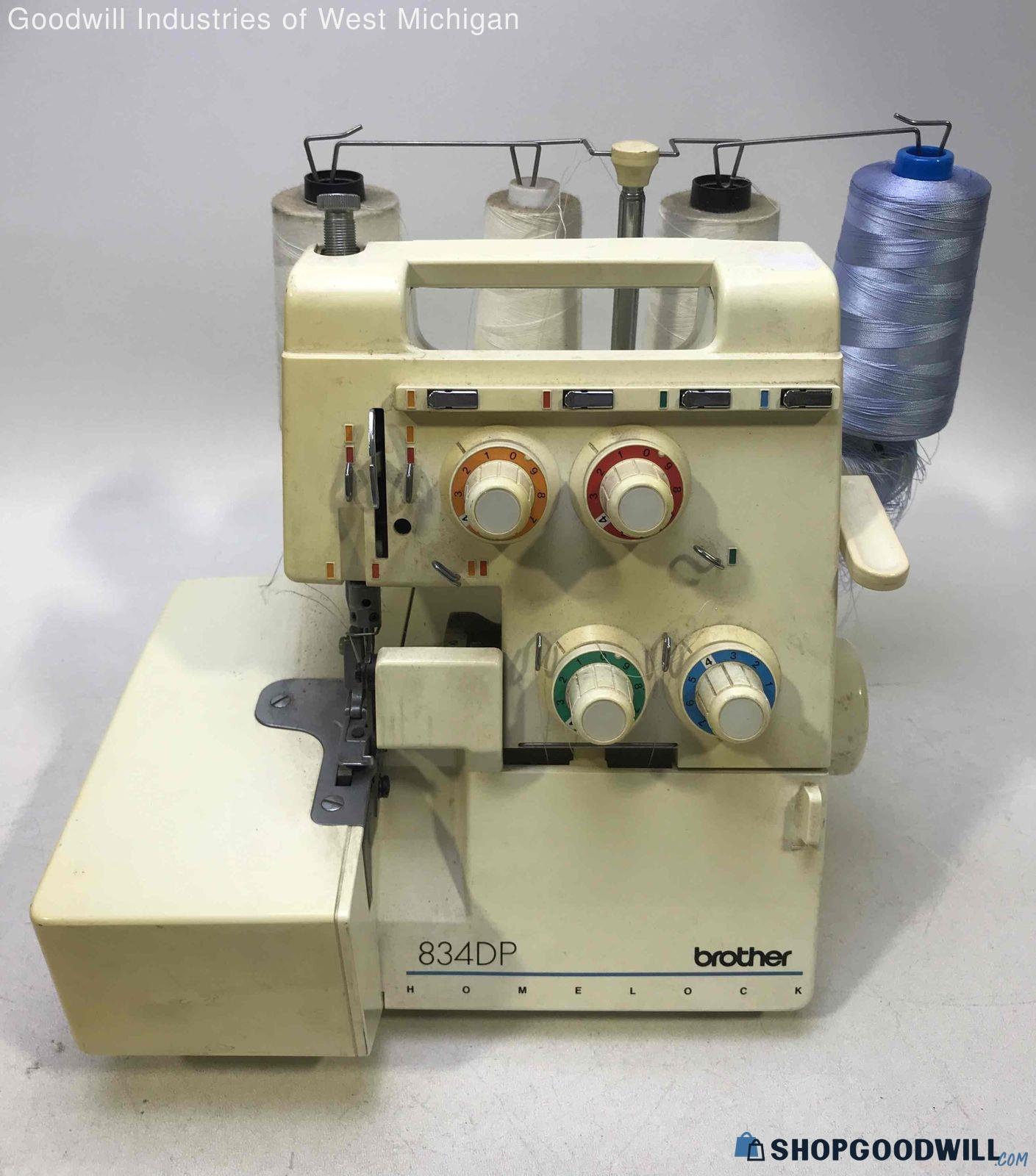 Brother Homelock 834DP Serger Sewing Machine - shopgoodwill.com