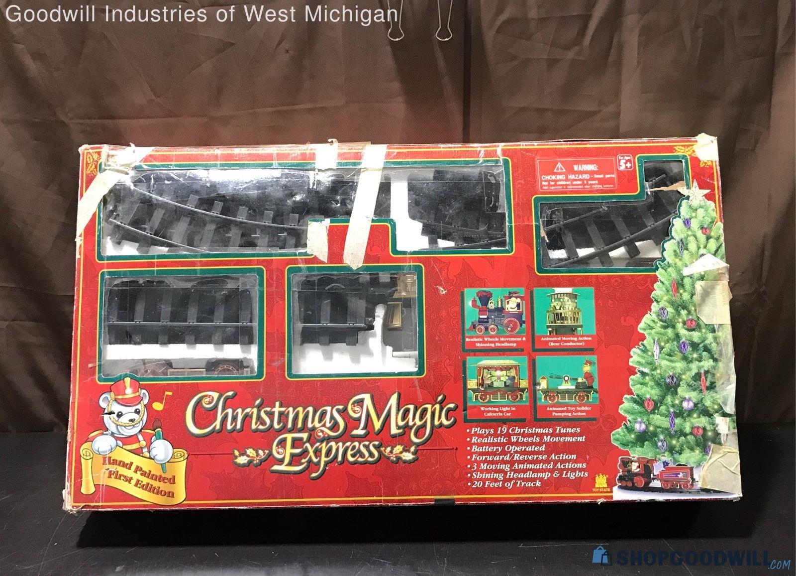 'Christmas Magic Express Train Set | ShopGoodwill.com