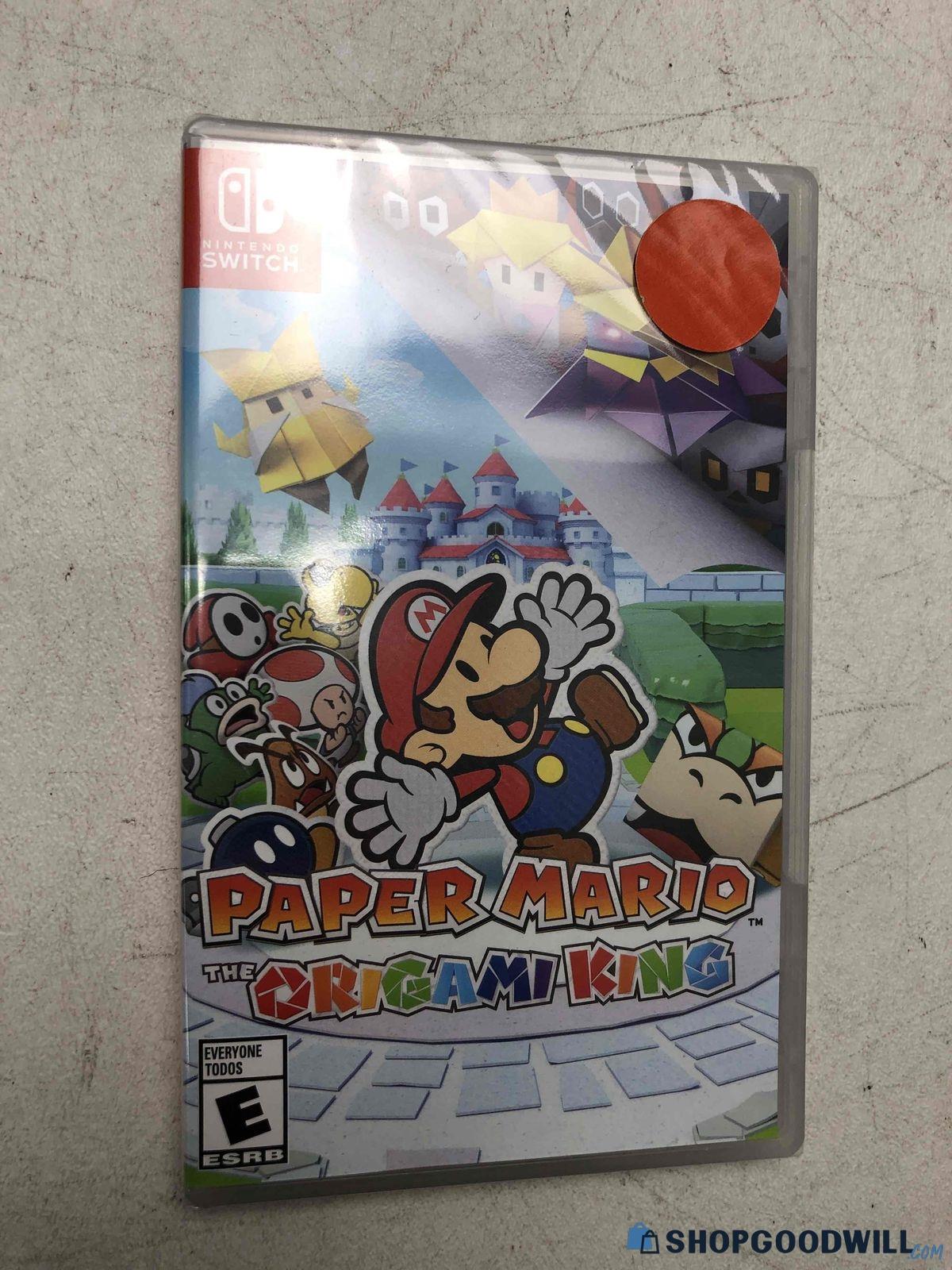 Sealed, Brand New Nintendo Switch Paper Mario- The Origami King Game 