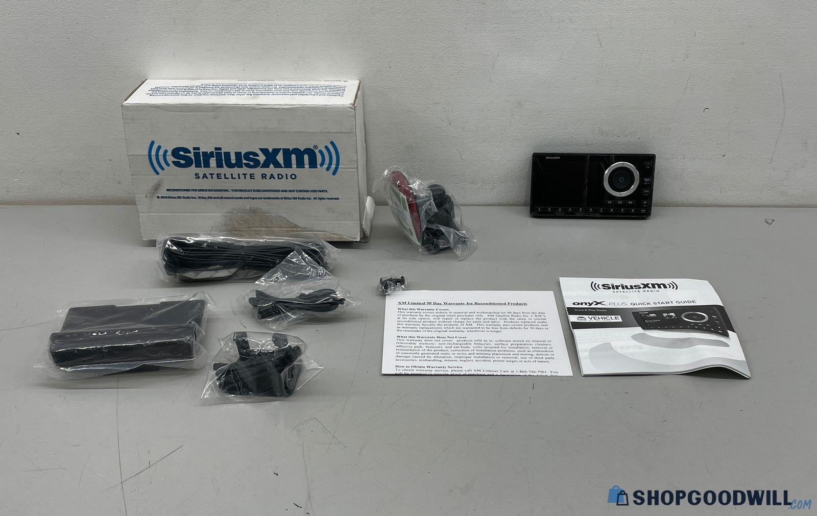 New In Open Box Siriusxm Sxpl1 Satellite Radio W Manual | ShopGoodwill.com