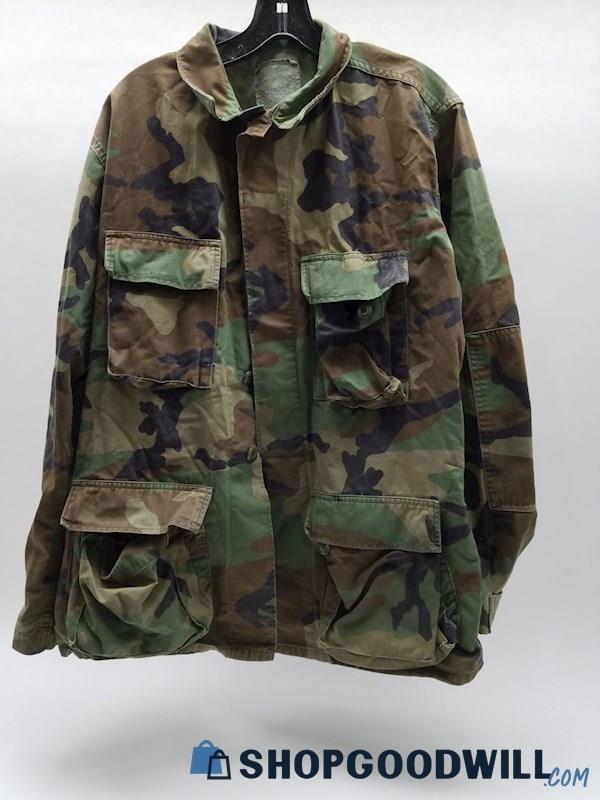 Men's Army Green Camo Jacket M | ShopGoodwill.com