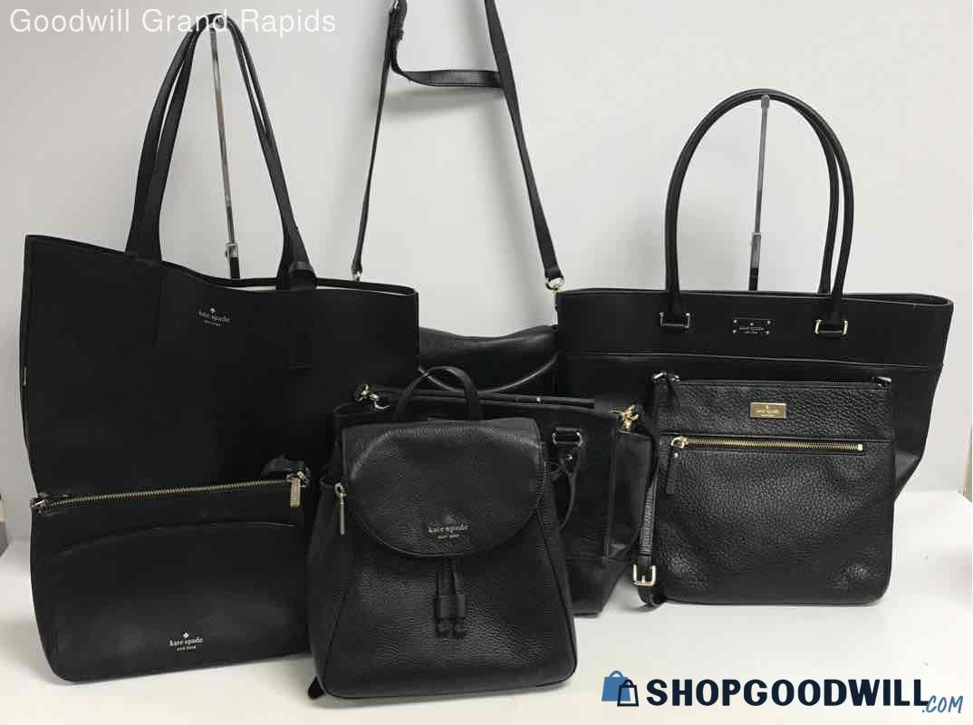 7 Black Kate Spade Handbags- Leila Medium Flap Backpack , Grove St ...