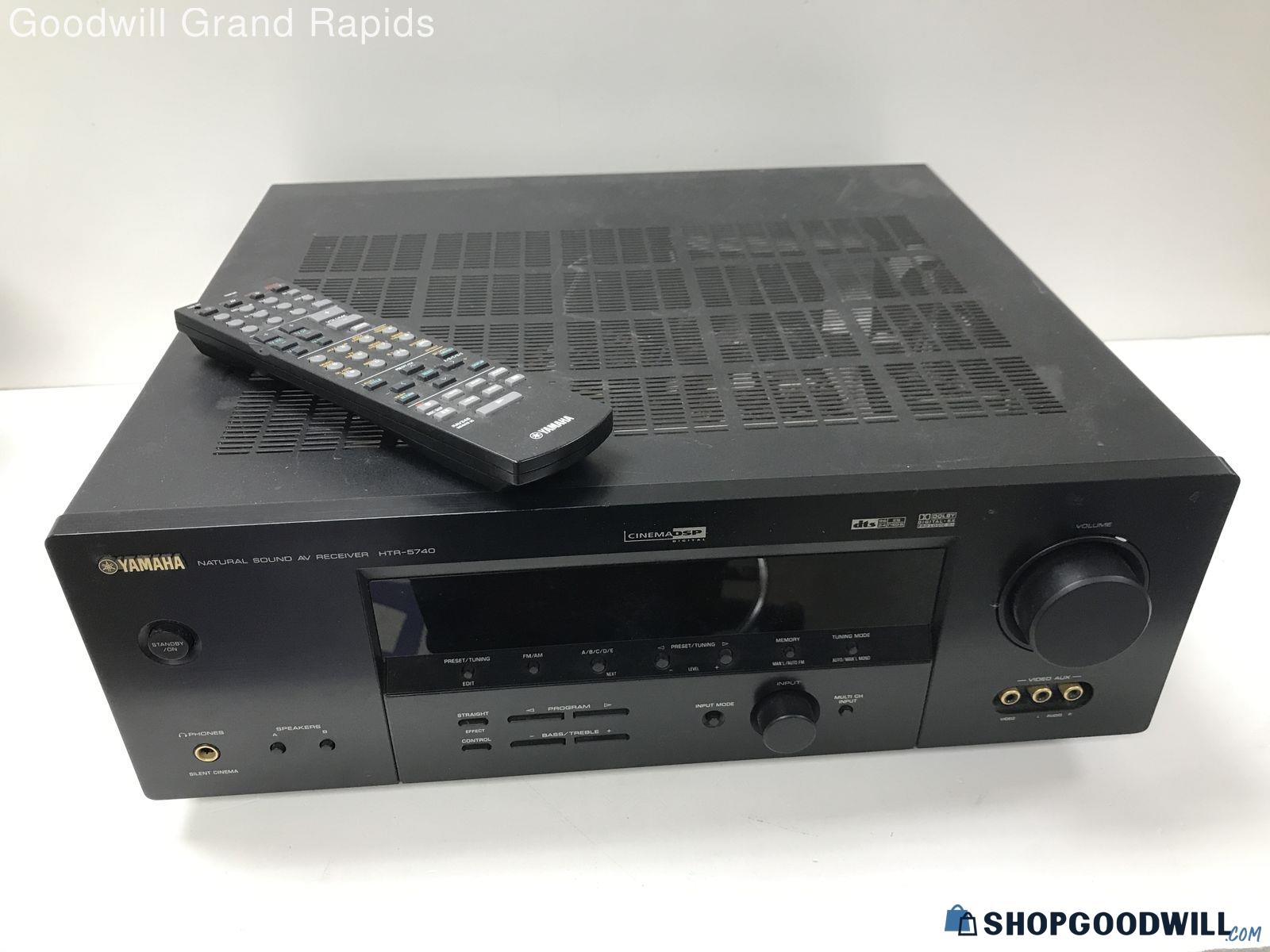 Yamaha Natural Sound AV Receiver Model HTR-5740 - shopgoodwill.com