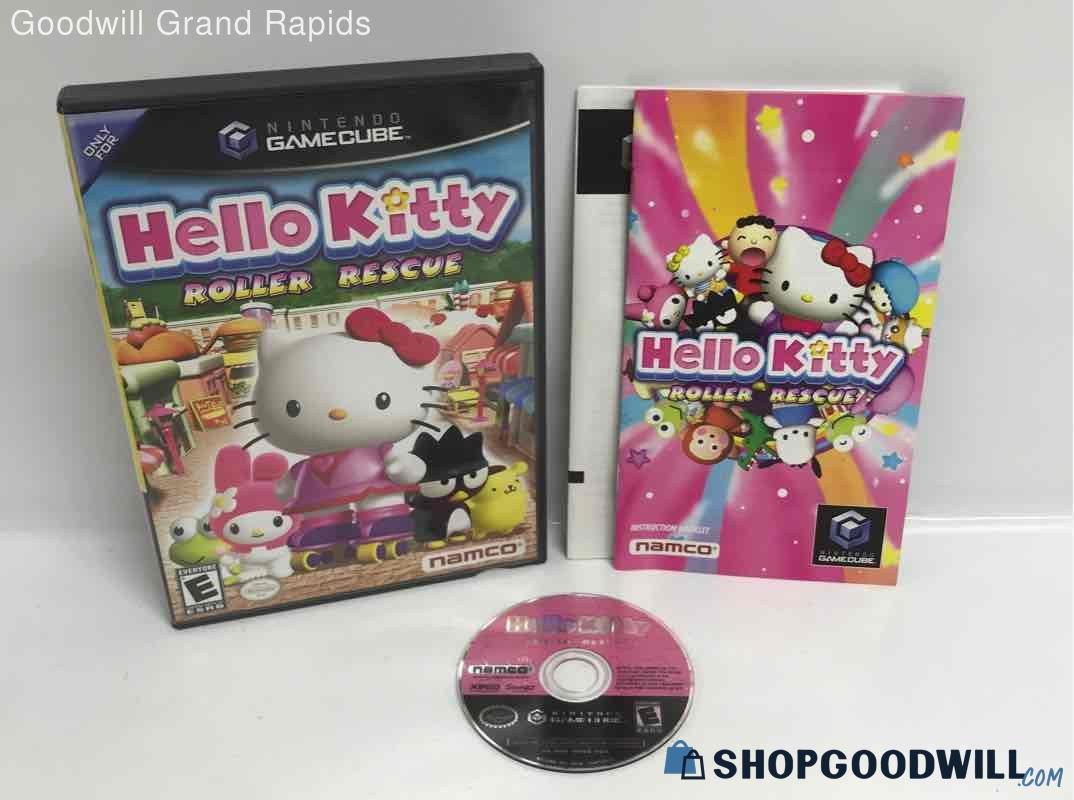 Hello Kitty Roller Rescue Game For Nintendo Gamecube Cib | ShopGoodwill.com