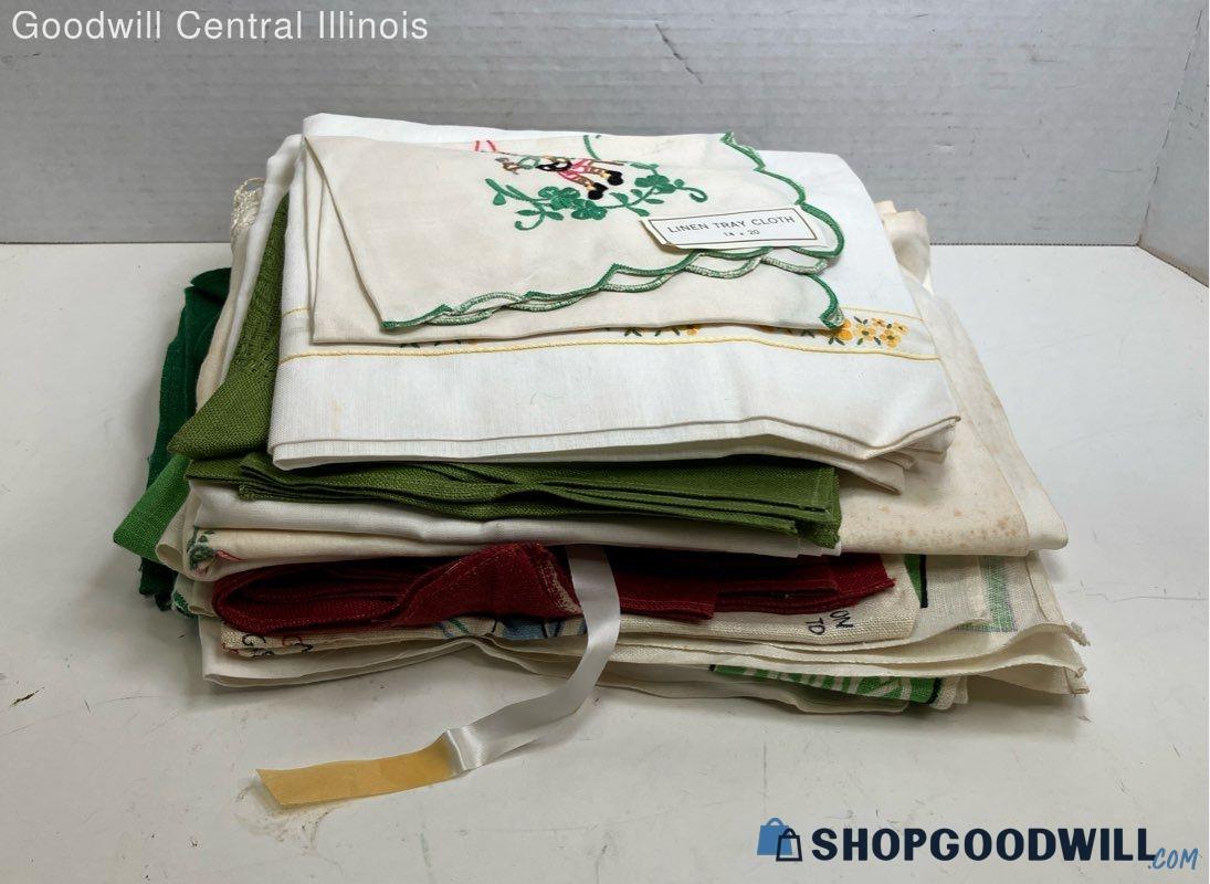 Vintage Irish Linens Table Linens - 3lbs | ShopGoodwill.com