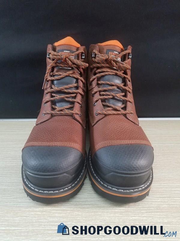 Men's Brown Herman Survivors Steel Toe Work Boots Size 10.5 ...