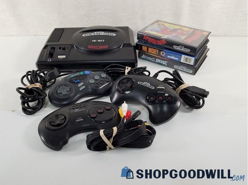 Sega Genesis Games, Controllers No Power Cords - shopgoodwill.com