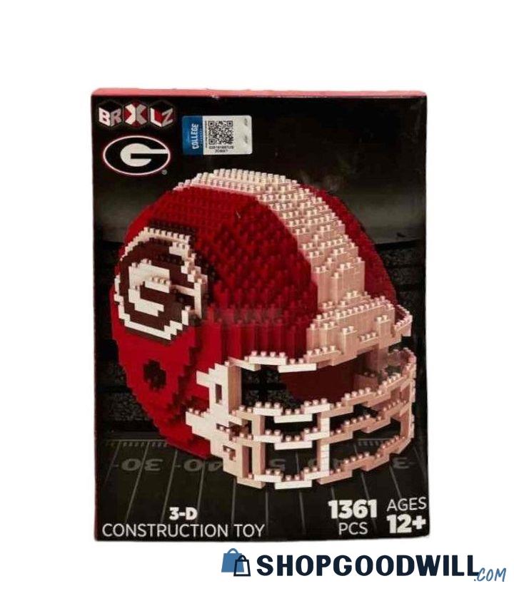 *Unused* Uga University Of Georgia Bulldogs Brxlz 3-d Construction ...